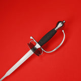 Rogue Steel Colichemarde with Bilobate Dish Rayskin Grip and Ovoid Pommel