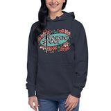 Premium Hoodie - Floral Logo