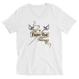 V-Neck Tee - Fight On!