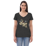 Women’s V-Neck Tee - Fight On!