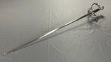 Two Ring Swept Hilt Rapier and Dagger