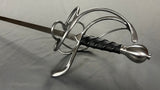 Two Ring Swept Hilt Rapier and Dagger