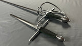 Swept Hilt Rapier and Dagger
