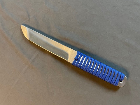 Aluminum Paracord Tanto - Royal Blue