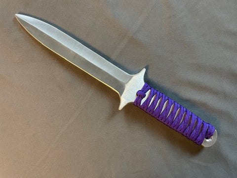 Aluminum Paracord Dual Edge - Purple