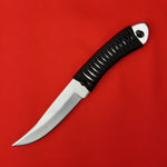 Rogue Steel Aluminum Persian Knife with Black Paracord Wrap